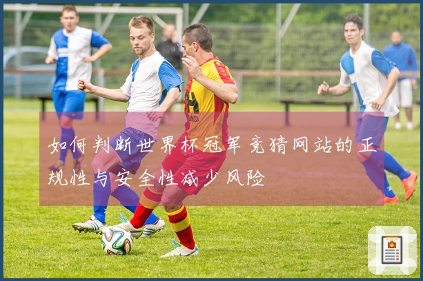 如何判断世界杯冠军竞猜网站的正规性与安全性减少风险